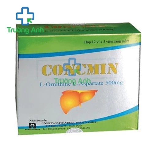 Concmin - thuốc  L- Ornithin, L- Aspartat của Dược Phẩm Nam Hà