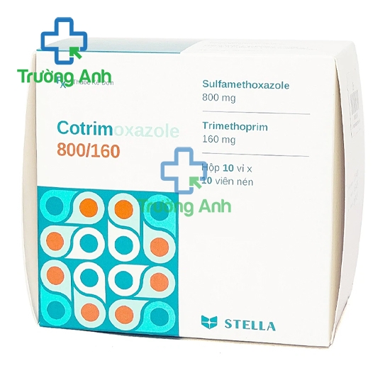 Cotrimoxazole 800/160 Stella - Thuốc điều trị nhiễm khuẩn hiệu quả