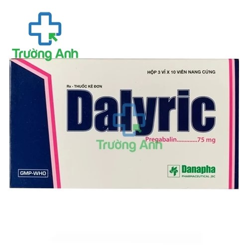 Dalyric 75mg Danapha - Thuốc điều trị đau thần kinh hiệu quả