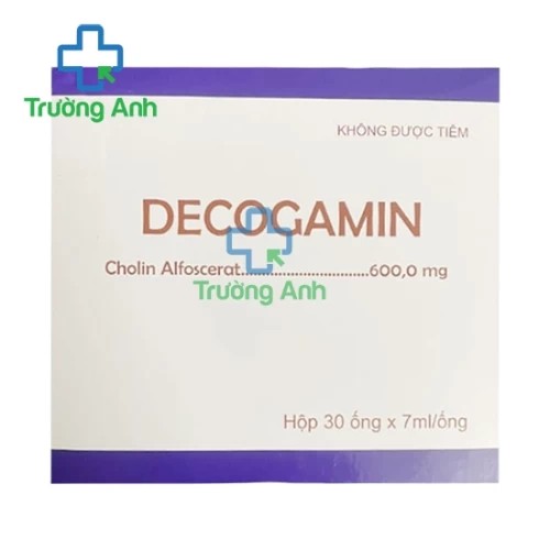 Decogamin 600mg Medisun - Thuốc điều trị cơn đột quỵ hiệu quả