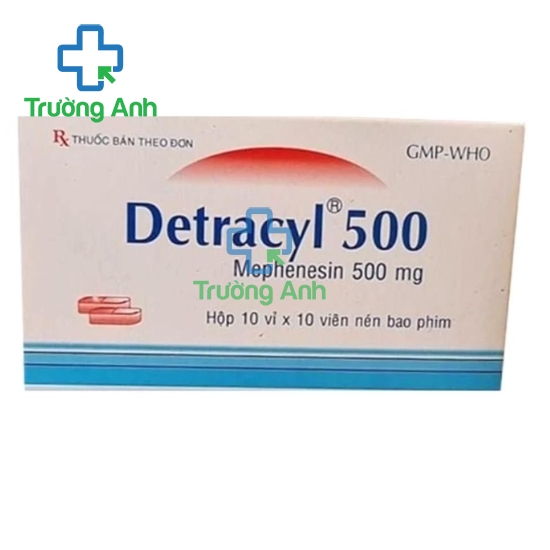 Detracyl 500 - Thuốc điều trị thoái hóa cột sống của PHARIMEXCO