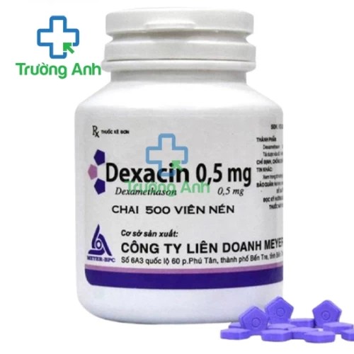 Dexacin 0,5mg - Thuốc kháng viêm hiệu quả của Meyer-BPC 