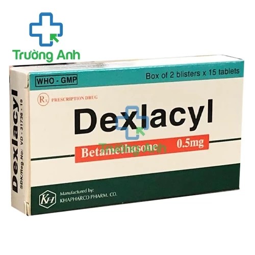 Dexlacyl 0,5mg - Thuốc chống viêm hiệu quả
