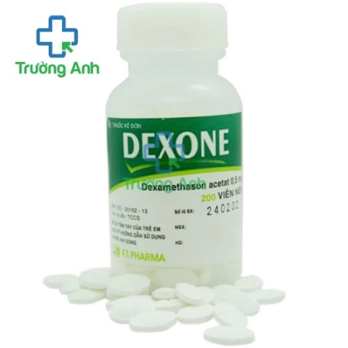 Dexone 0.5mg F.T.Pharma - Thuốc chống viêm hiệu quả