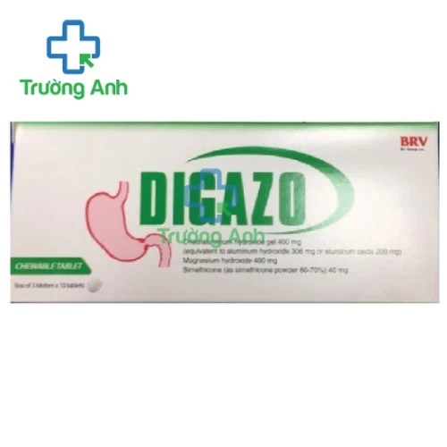Digazo BRV - Thuốc điều trị viêm dạ dày hiệu quả