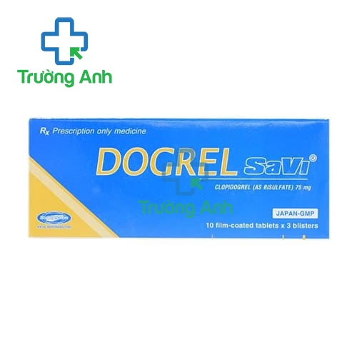Dogrel Savi - Thuốc dự phòng các bệnh tim mạch hiệu quả của Savipharm
