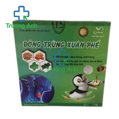 Đông trùng xuân phế - Hỗ trợ giảm đau rát họng hiệu quả