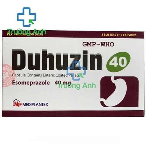 Duhuzin 40mg - Thuốc điều trị viêm loét dạ dày, tá tràng hiệu quả