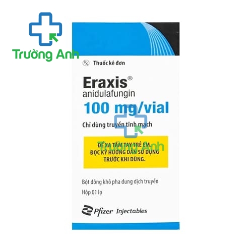 Eraxis 100mg/vial Pfizer - Thuốc điều trị nấm Candida hiệu quả