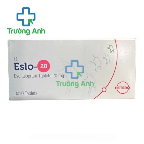 Eslo 20mg - Thuốc điều trị trầm cảm, mất ngủ hiệu quả của Ấn Độ