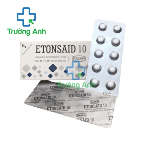 Etonsaid 10 Hansan - Thuốc điều trị giảm đau ngắn hạn hiệu quả