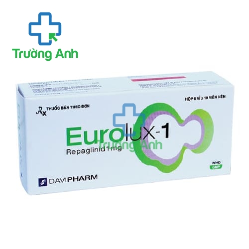 Eurolux -1 - Thuốc điều trị đái tháo đường tuyp 2 của Davipharm