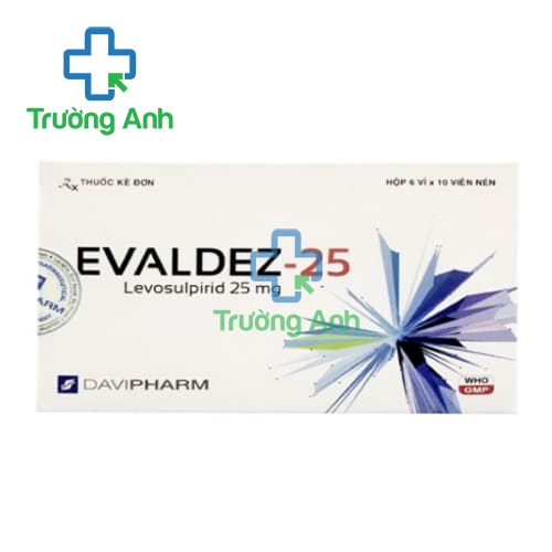 Evaldez-25 Davipharm - Thuốc điều trị tâm thần phân liệt hiệu quả