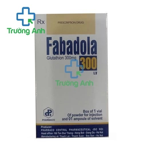 Fabadola 300 Pharbaco - Giúp hỗ trợ giảm độc tính trên hệ thần kinh