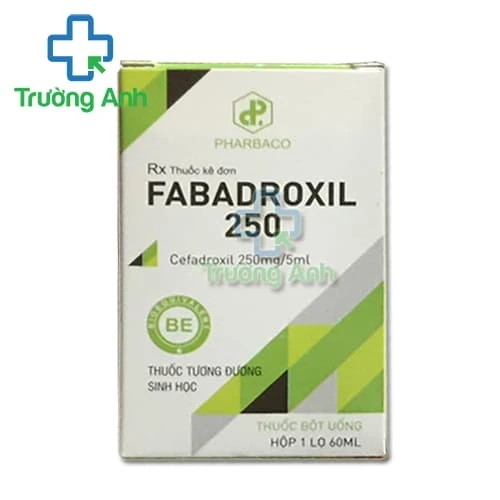 Fabadroxil 250mg - Cefadroxil 250mg Pharbaco