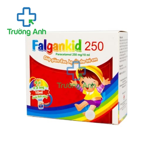 FALGANKID 250mg - Giúp điều trị cảm sốt ở trẻ em hiệu quả