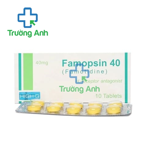 Famopsin 40 - Thuốc điều trị loét dạ dày tá tràng hiệu quả