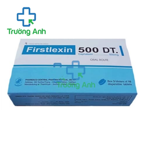 Firstlexin 500 DT - Thuốc điều trị nhiễm khuẩn hiệu quả của Pharbaco