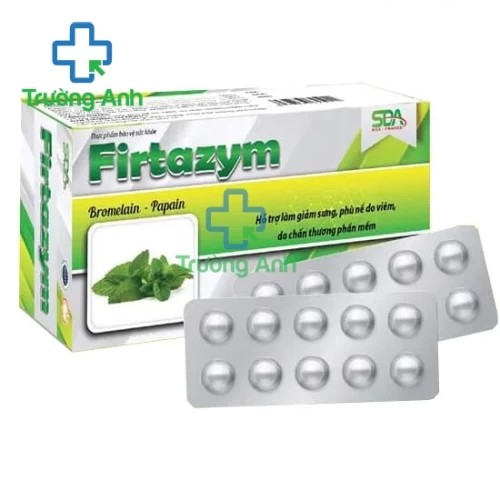 Firtazym Tradiphar - Hỗ trợ giảm sưng, phù nề hiệu quả