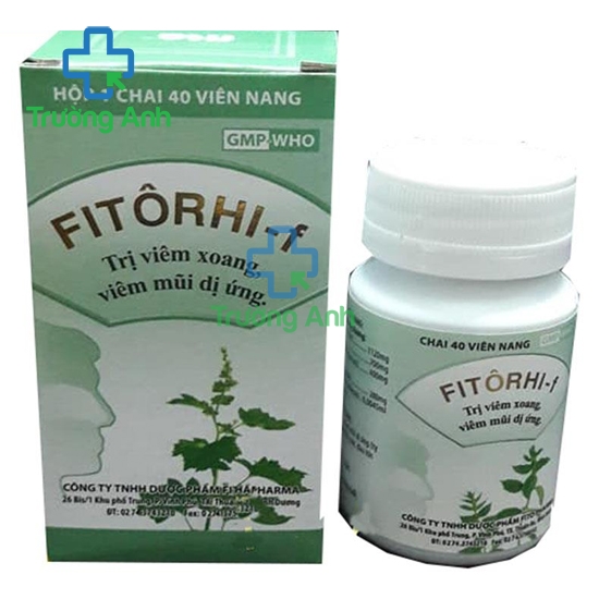 Fitorhi - F - Thuốc điều trị viêm mũi, viêm xoang hiệu quả