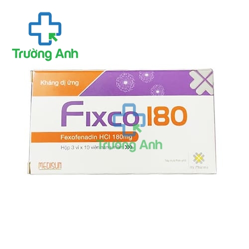Fixco 180 Medisun - Điều trị viêm mũi dị ứng hiệu quả