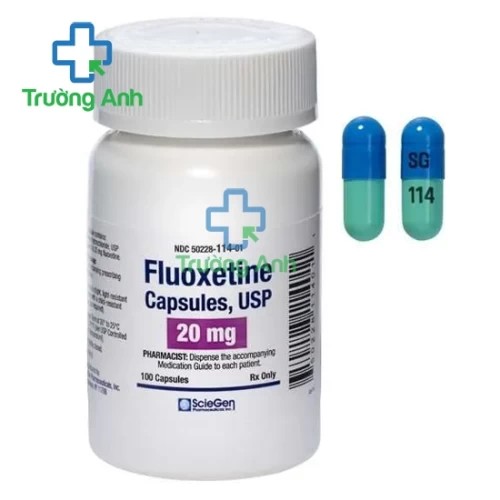 Fluoxetine 20mg Sciegen - Thuốc điều trị trầm cảm hiệu quả