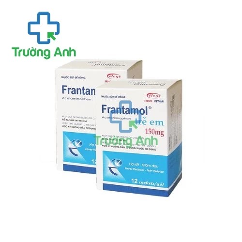 Frantamol trẻ em 150mg - Thuốc giảm đau, hạ sốt của Éloge