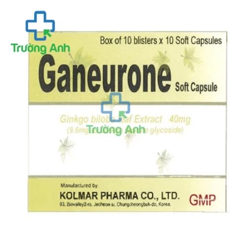 Ganeurone - Thuốc điều trị mất trí nhớ ngắn hạn hiệu quả