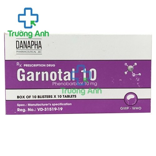 Garnotal 10mg - Thuốc điều trị động kinh hiệu quả của Danapha