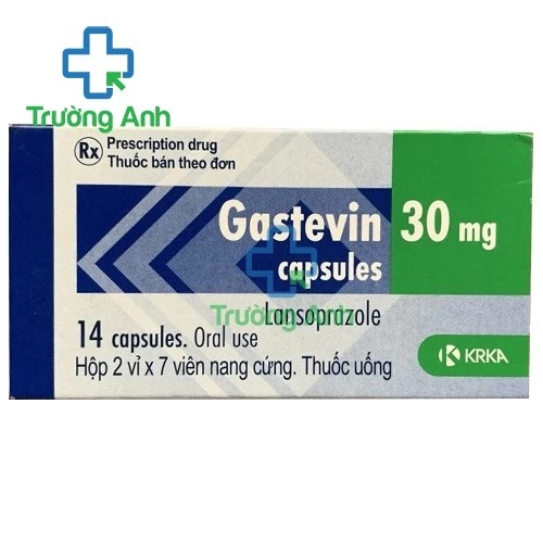 Gastevin 30mg - Thuốc điều trị viêm loét dạ dày, tá tràng hiệu quả