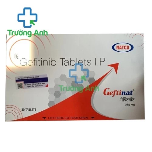 Geftinat 250mg - thuốc điều trị ung thư Geftinib của NATCO PHARMA