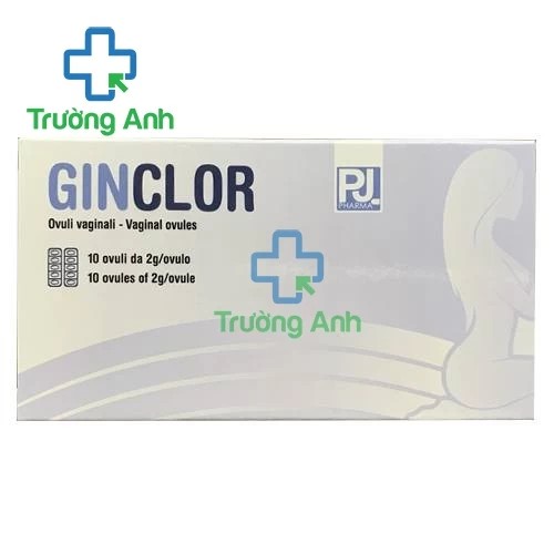 Ginclor - Viên đặt âm đạo ngừa viêm nhiễm hiệu quả