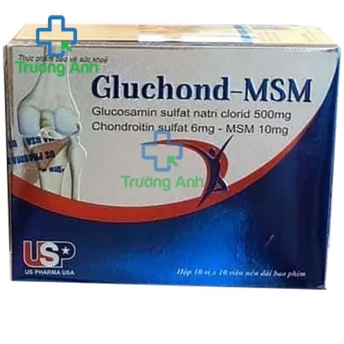 Gluchond-MSM - TPCN hỗ trợ điều trị bệnh xương khớp hiệu quả