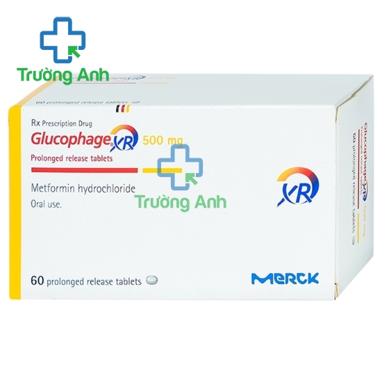 Glucophage XR 500mg - Thuốc điều trị bệnh tiểu đường hiệu quả