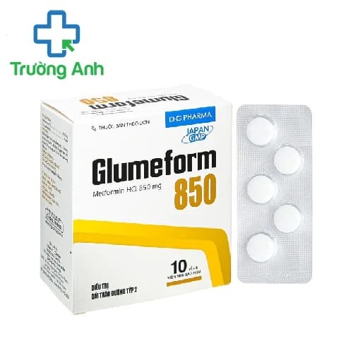Glumeform 850 DHG - Điều trị đái tháo đường hiệu quả