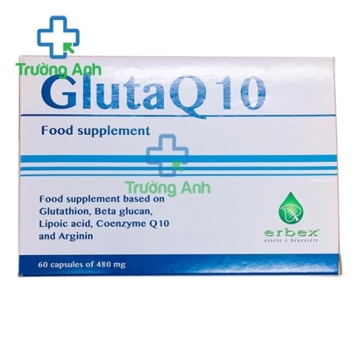 Gluta Q10 Erbex - Hỗ trợ chống oxy hóa hiệu quả