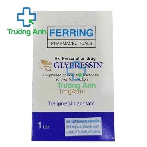 Glypressin 1mg - Thuốc làm giãn tĩnh mạch thực quản hiệu quả