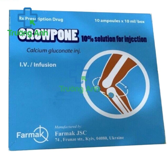 Growpone 10% - Thuốc điều trị hạ calci huyết hiệu quả của Ukraine