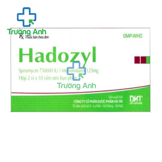 Hadozyl - Thuốc điều trị nhiễm trùng răng miệng hiệu quả