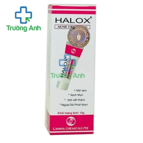 Halox cre. 15g - Thuốc trị mụn trứng cá hiệu quả