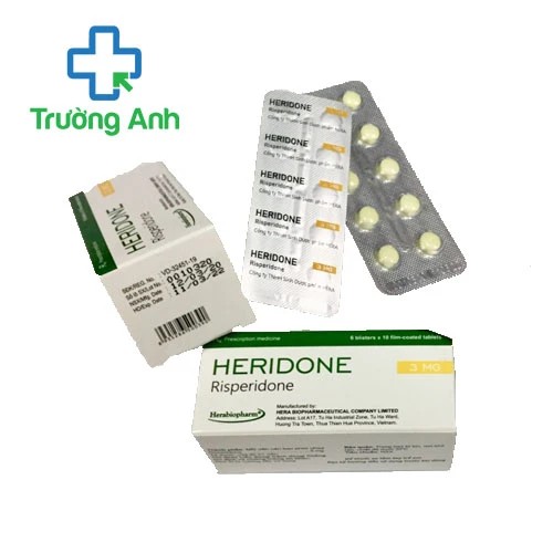 Heridone 3mg - Thuốc điều trị tâm thần phân liệt hiệu quả