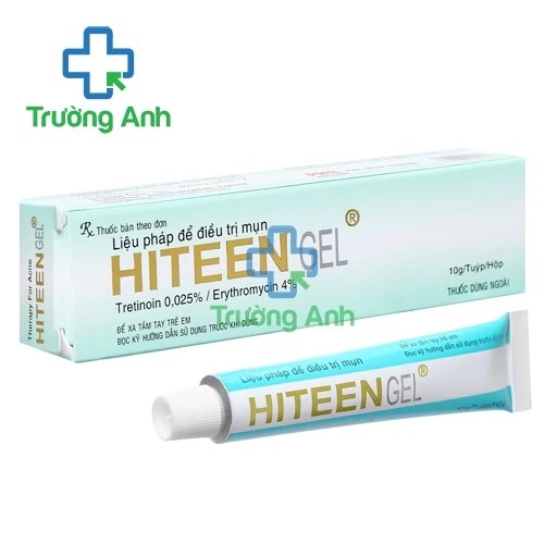 Hiteen gel 10g - Thuốc điều trị mụn hiệu quả