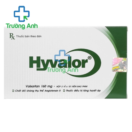 Hyvalor 160mg - Thuốc điều trị tăng huyết áp hiệu quả của UIP