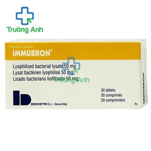 Immubron 50mg Bruschettini - Phòng và hỗ trợ điều trị nhiễm khuẩn hiệu quả