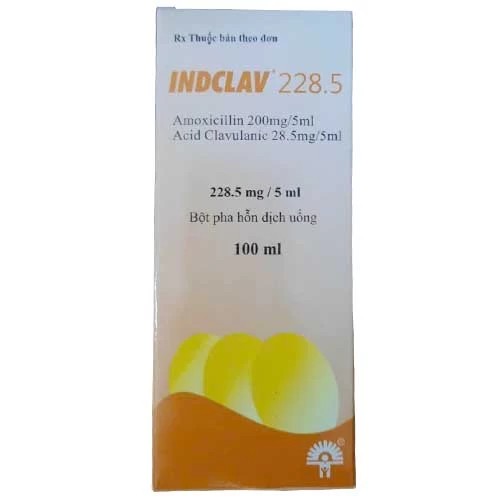 Indclav 228.5 - Thuốc điều trị nhiễm khuẩn hiệu quả của Ấn Độ
