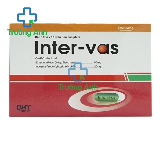 Inter-Vas 80mg - Thuốc điều trị suy giảm trí nhớ hiệu quả