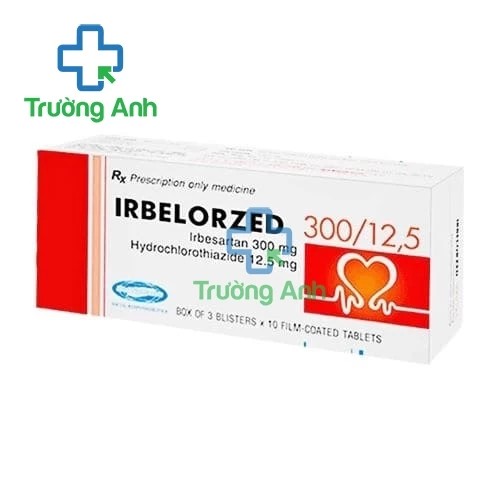 Irbelorzed 300/12.5 - Thuốc điều trị tăng huyết áp hiệu quả của SAVIPHARRM J.S.C
