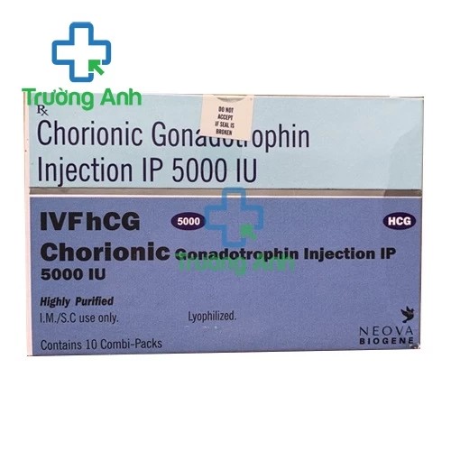 IVF hCG 5000 Neova Biogene - Thuốc điều trị suy giảm sinh dục nam giới