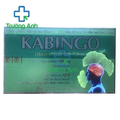 Kabingo Khapharco - Hỗ trợ tăng cường tuần hoàn máu não 