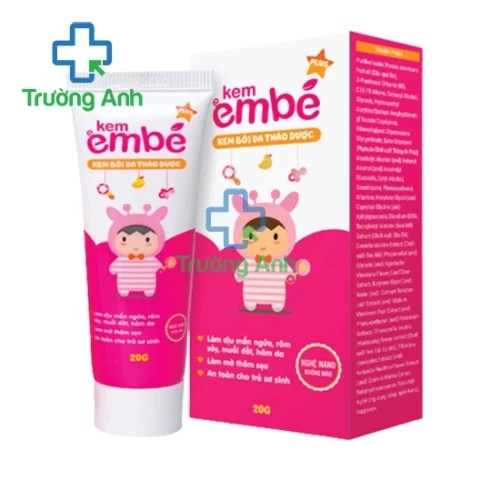 Kem em bé 20g (hồng) - Giúp ngừa hăm da, rôm sảy, chàm sữa